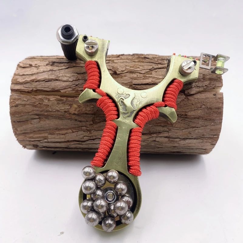 Aluminium Alloy Slingshot with Magnetic Shot Holder